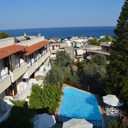 Voula Apartments Agia Marina  ภายนอก รูปภาพ