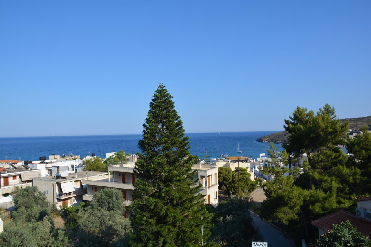 Voula Apartments Agia Marina  ภายนอก รูปภาพ