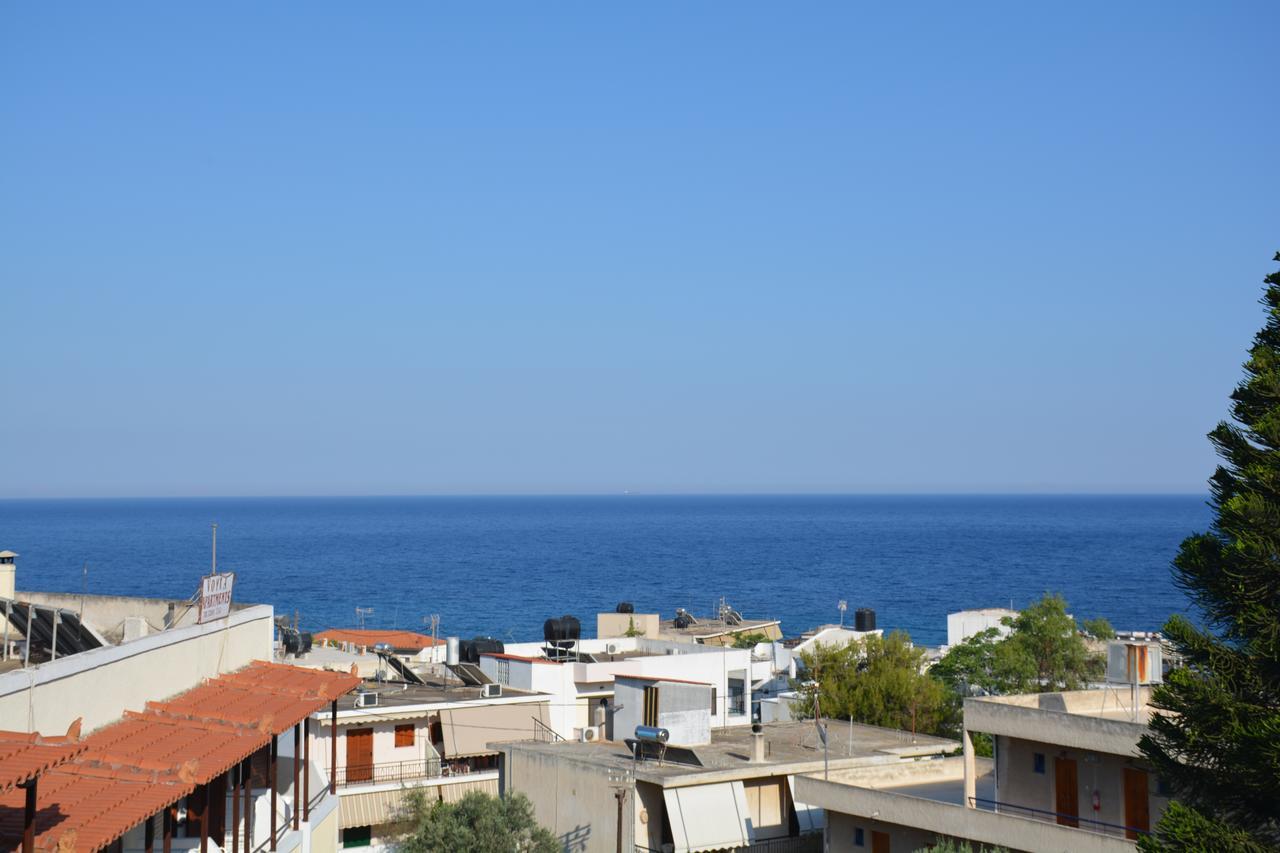 Voula Apartments Agia Marina  ภายนอก รูปภาพ