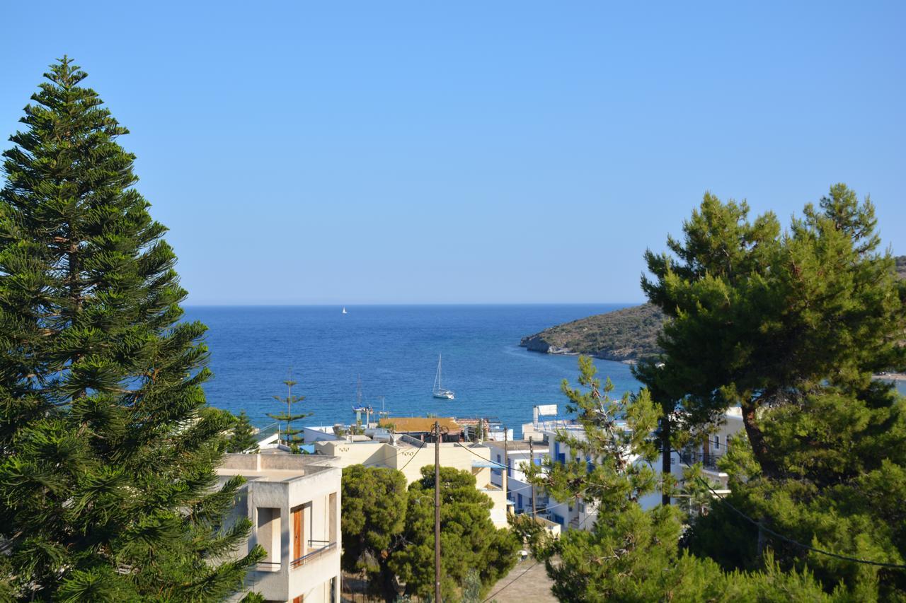 Voula Apartments Agia Marina  ภายนอก รูปภาพ