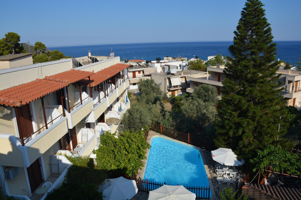 Voula Apartments Agia Marina  ภายนอก รูปภาพ